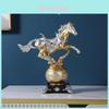Elegante Harzpferd-Statue Für Bürodekoration Moderne Kunst Geschenk Für Besondere Anlässe