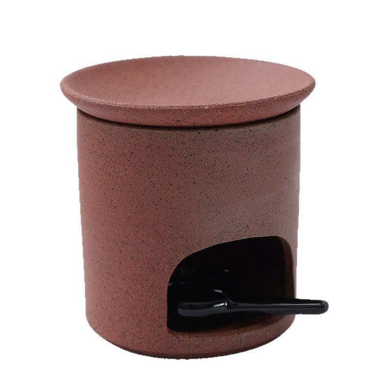Creative Ceramic Aromatherapy Stove for Wax Melting Cedar Powder Essential Oil Home Decoration Living Room and Office