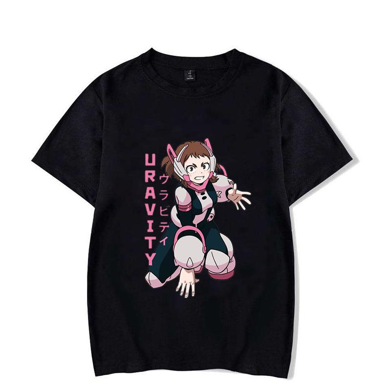 

Women s Men s Fashion T Shirts Funny Ochaco Uraraka Print T Shirt Summer Unisex Loose Casual Plus Size Anime Graphic Tee Tops 4XL