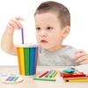 Toys 0-3 Children's Color Sorting Cup Baby Early Education Puzzle Shape Cognitive Sorting Bucket