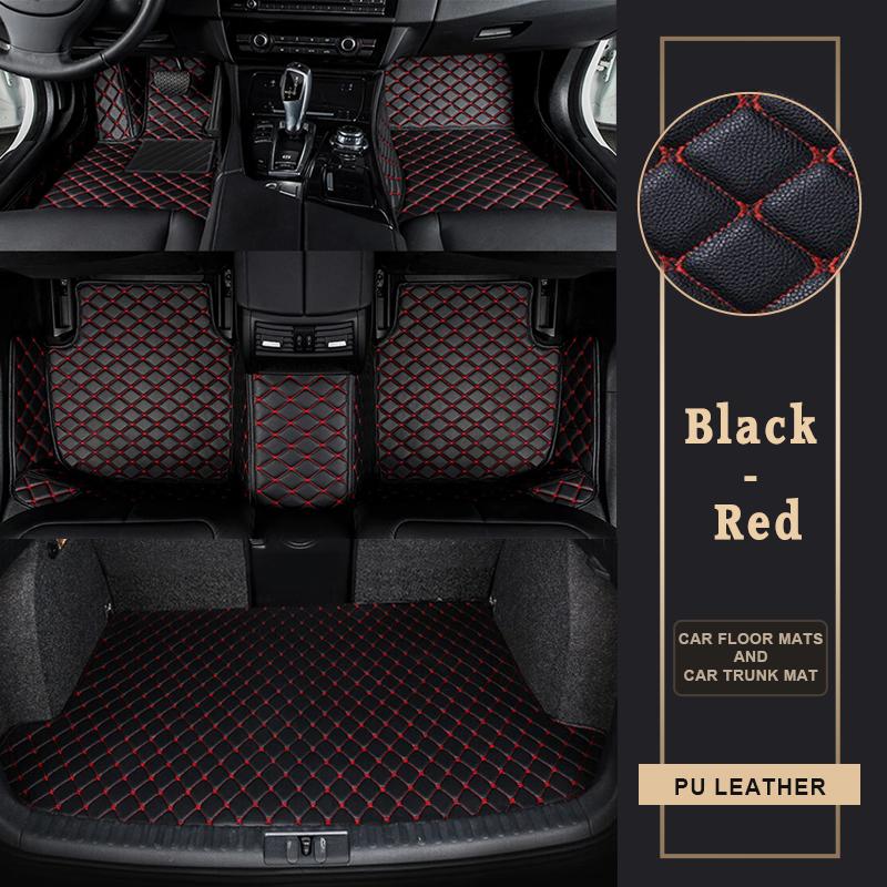 Durable Car Floor Mats Trunk Liner For BYD Yuan Atto 3 EV Pro Plus 2016-2025 Anti Slip Dustproof Full Surround Car Pads Full Set