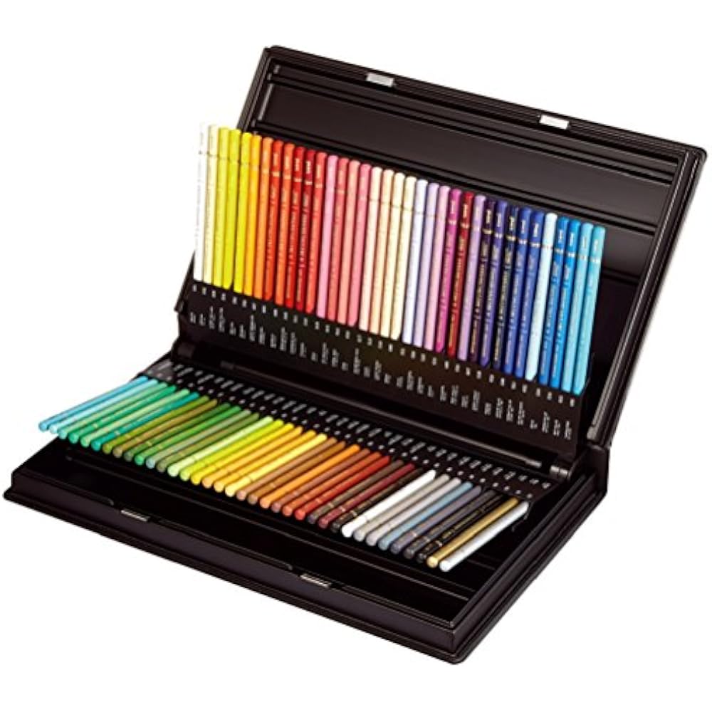 Mitsubishi Pencils UC72C Unicolor Colored Pencils 72 Color Set