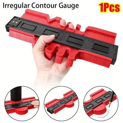 1Pcs Ruler Cutting Profile Ruler Woodworking Measuring Instrument Contour Duplicator Tiles Tool