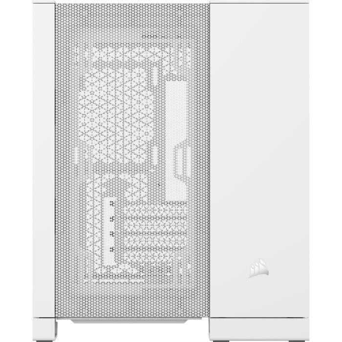 Boîtier pc - corsair - 2500d airflow micro atx dual chamber - blanc