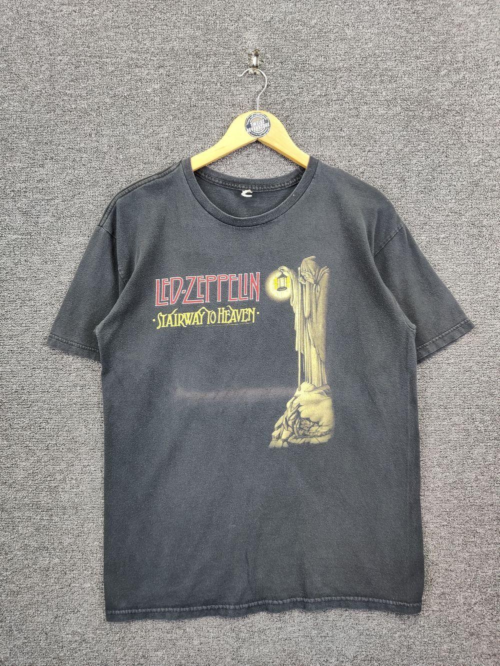 Led Zeppelin Stairway To Heaven Tour Band Black Unisex Tshirt Reprint KH8993 XXXL