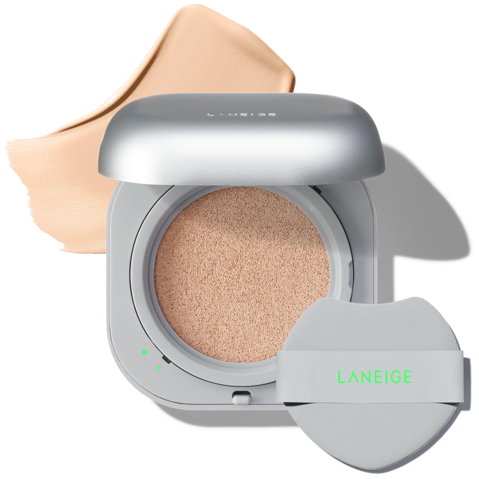 Neo Cushion The Matte 21W Warm Beige Foundation - Cushion Foundation, Semi-Matte, Sunscreen, Korean Cosmetics