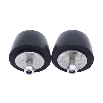 Vrttlkkfe 2pcs Black Rubber Bumper Cushion Hood Bump Stop Replacement for YJ JK 1987-2018