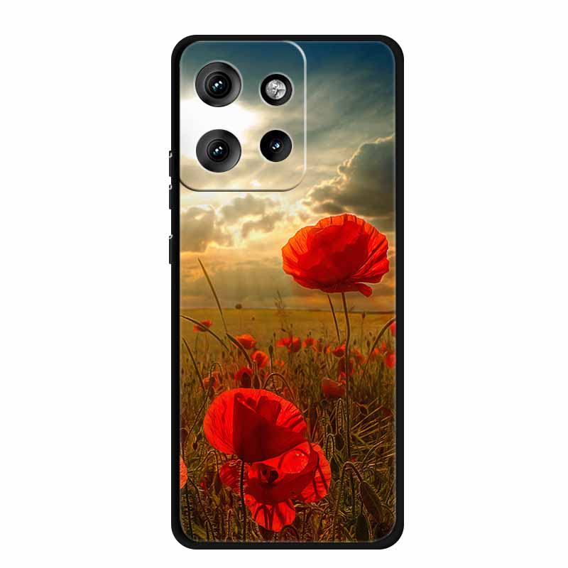 Pro pouzdro Moto Edge 50 Neo Luxusní měkké silikonové TPU pouzdra na telefon pro Motorola Edge 50 Neo Moto S50 5G Nárazuvzdorné kryty ve tvaru srdce Fundas