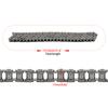 For Honda CB190R Motorcycle 428 Chain 104 Links Replacement Accessory For Yamaha YZF-R15 Suzuki GSX-R125 50-250cc Parts Enduro