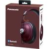 Panasonic Rp Htx80b R wiReless steReo Headphones buRgundy Red
