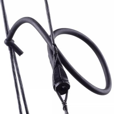 Gummischlauch für die Sehne des Compound-Bogens, Guckloch für Bogenschießen, Guckloch für die Sehne für die Jagd, Schießsport-Zielzubehör