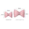 Ergonomic Neck Pillow Breathable Ice Silk Pillow Cute Car Headrest Pillow  Auto