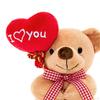 Adroable Plush Toy Bear Kids Holiday Gifts Valentines Day for Friends