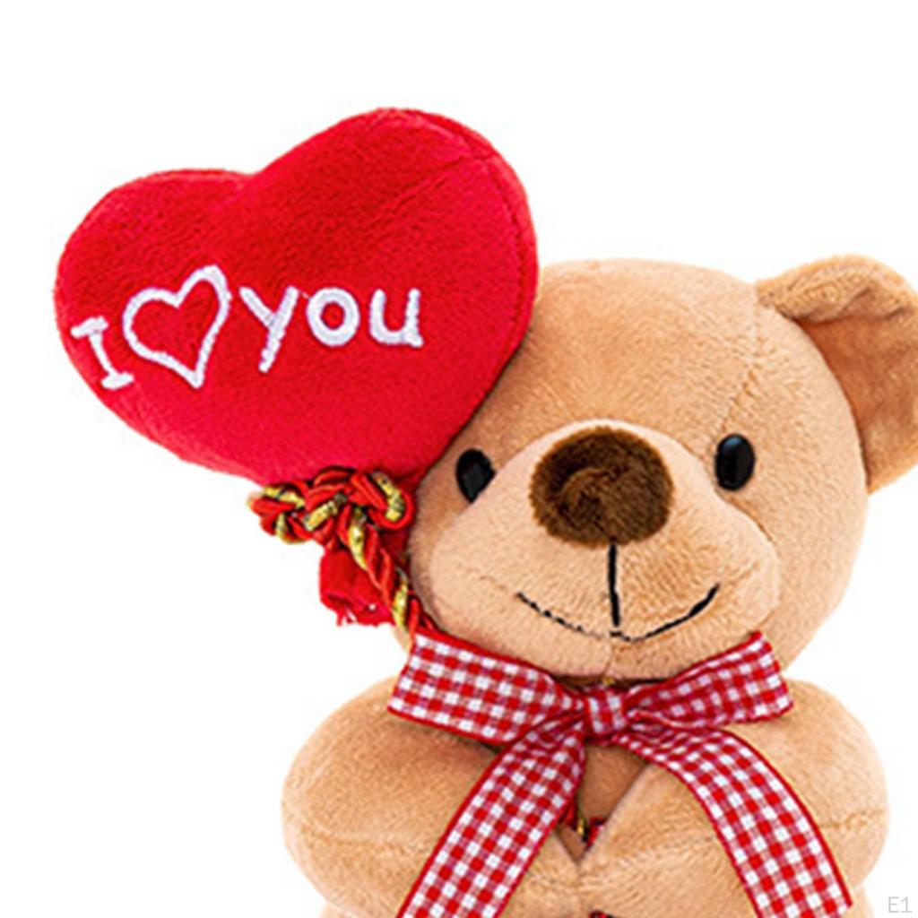 Adroable Plush Toy Bear Kids Holiday Gifts Valentines Day for Friends