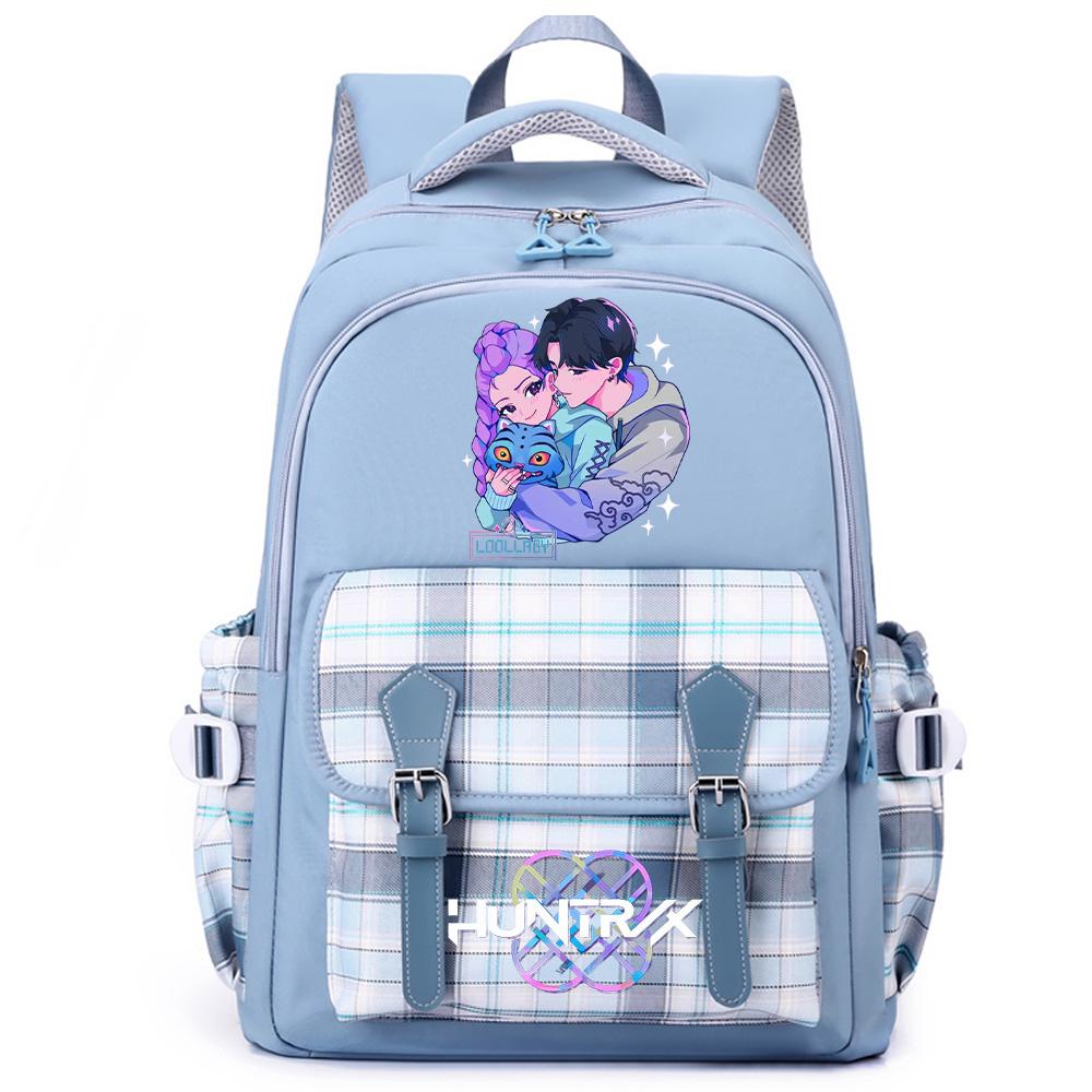 Rucsac Anime Desen Animat K-Pop Imprimat Capacitate Mare pentru Adolescent Student Fată Băiat Ghiozdan Rucsac Femei Capacitate Mare Impermeabil Geantă de Voiaj Cadou Copil