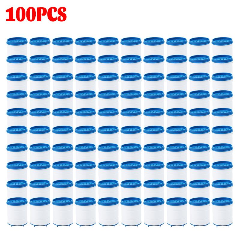 Faucet Water Filter Element Remove Chlorine Heavy Metals Showers Head Tap Filtration Purifier Soften Hard Water Cartridges