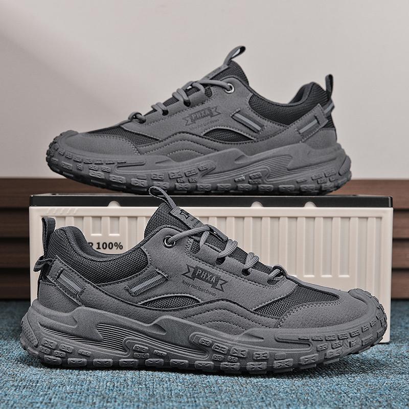 

Trendy brand men s shoes spring outdoor hiking mountaineering casual sports shoes 2025 new work fashion labor insurance shoes 44