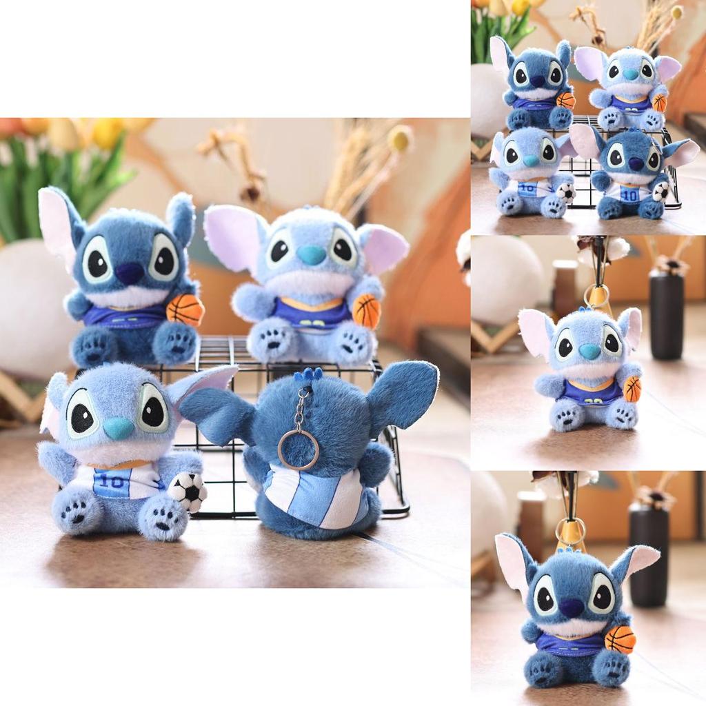 Stitch Plush Keychain With Pp Cotton Filling Perfect For Backpack Decor And Gifts