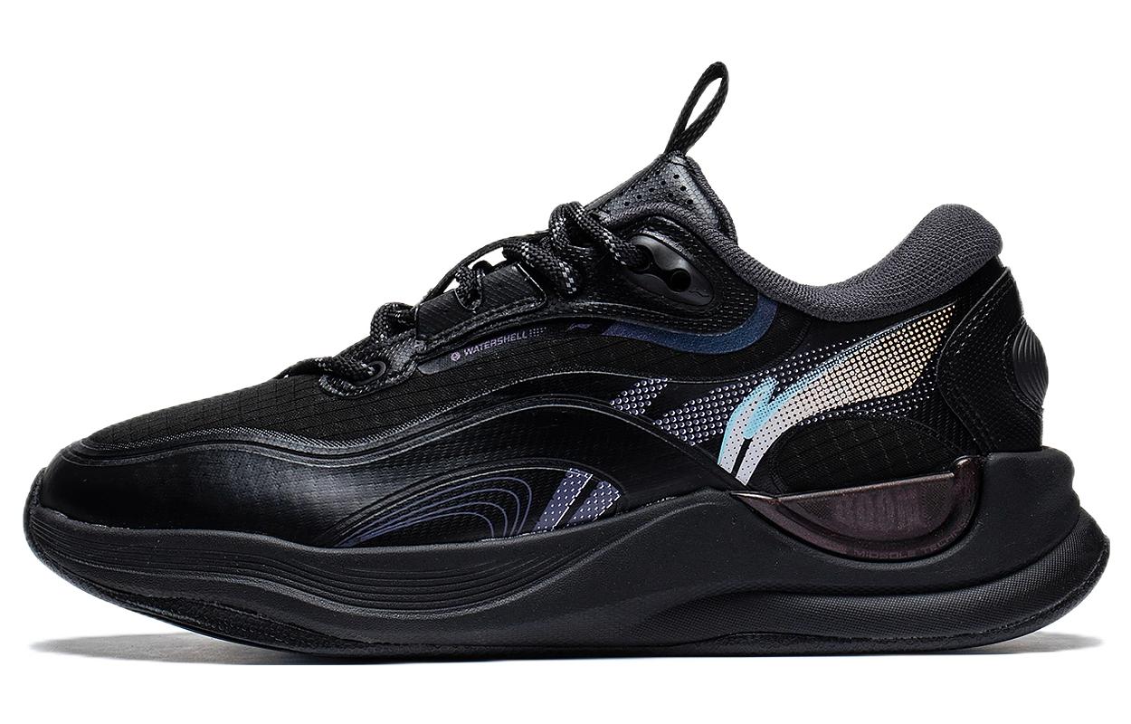 Li Ning Cloud Extreme Легкие Пружинящие Низкие Спортивные Повседневные Кроссовки Женские Черные AGLS108-1 35
