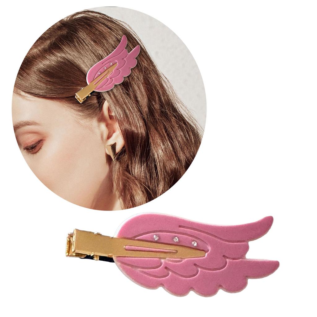 Wing Shape Hair Barrette For Women Girls Fashion Hairpin Side Clip For Student Kids School Party and Everyday Wear