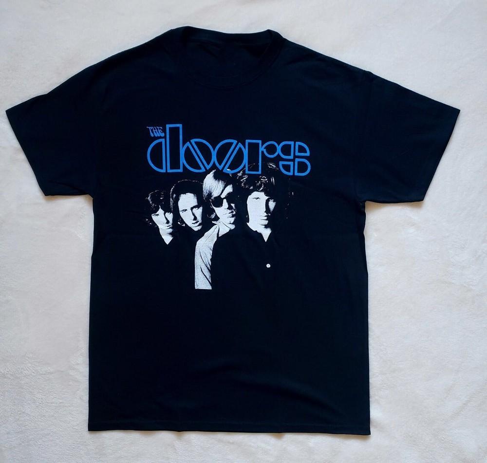 The Doors Band Men T-shirt Black Unisex All Sizes S to 5XL Unisex T-Shirt S