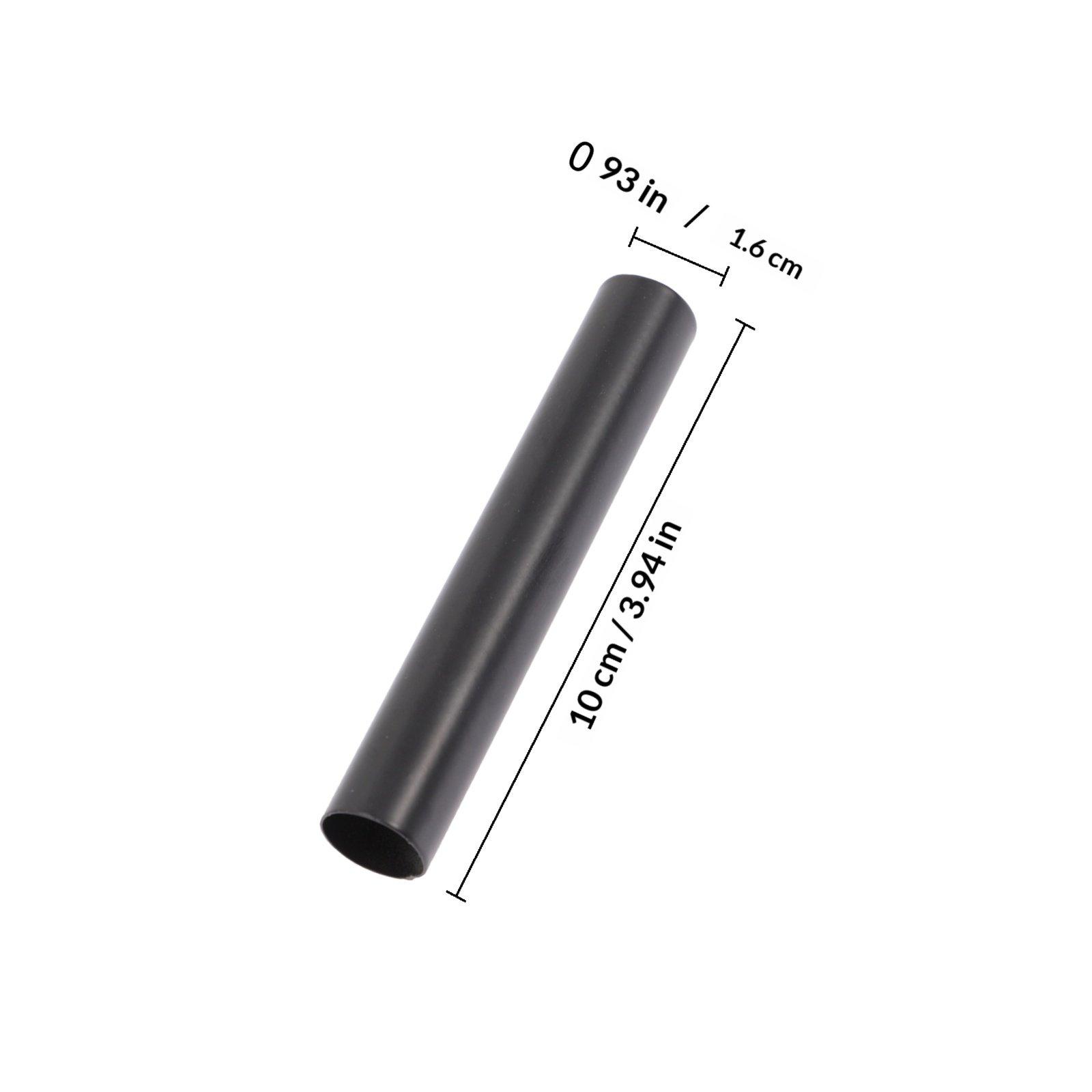 

6Pcs Chandelier Lamp Base Sleeve Flanging Cover 16x100mm Premium Iron Wear Resistant Lighting Parts Replacement for Home Office чёрный