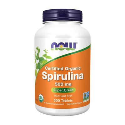 Zertifizierte Bio-Spirulina 500 mg, 500 Tabletten