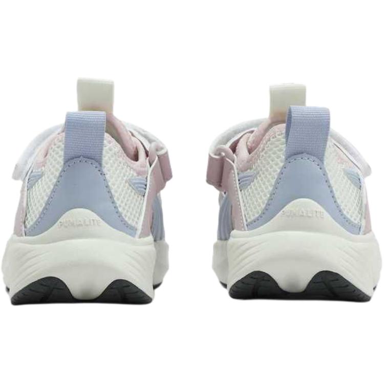 Puma Pounce Lite Fabric Ct Sandal Ps Comfortable Durable Low Top Sandals Kids Sandals White Blue Red 404324-03