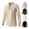 Adult Steampunk Medieval Viking Costume Pirate Tops MDEC-019