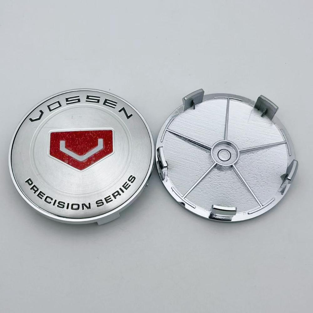 

4pcs 68MM 63MM VOSSEN Logo Emblem Badge Car Wheel Center Caps Wheel Hubcap Hub Center Dust Cover Relpace Car Styling Accessories VOSSEN Badge&4pcs Wheel Cap