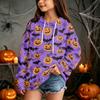 Kids' Casual Halloween Print Pullover Hoodie Sweatshirt for Everyday Wear