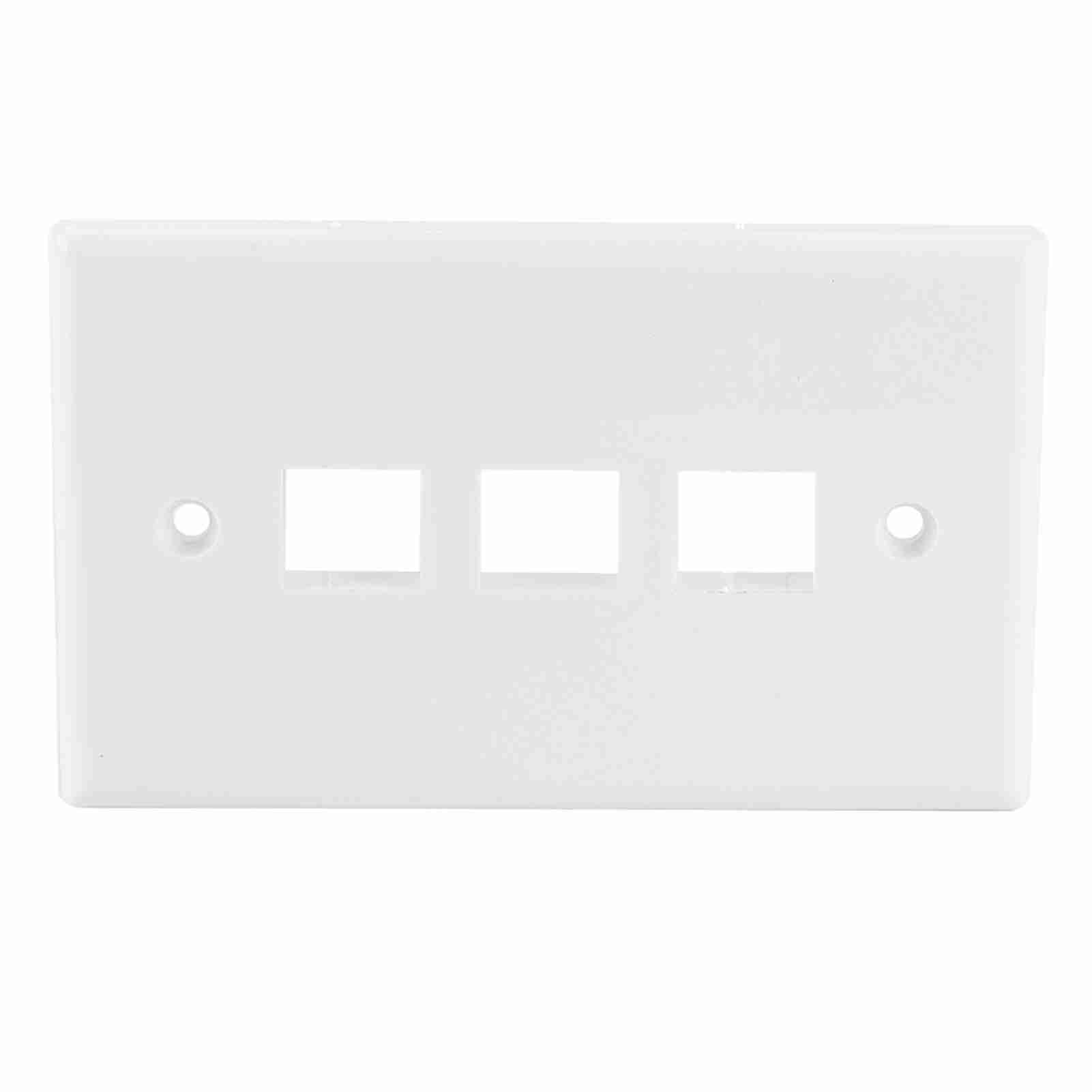 

Крышка разъема HDMI o Панель настенной розетки для видео HDTV с кабелем (3 HDMI)