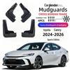 24-26 Toyota Camry Mudguards: Soft Rubber Car Mud Flaps