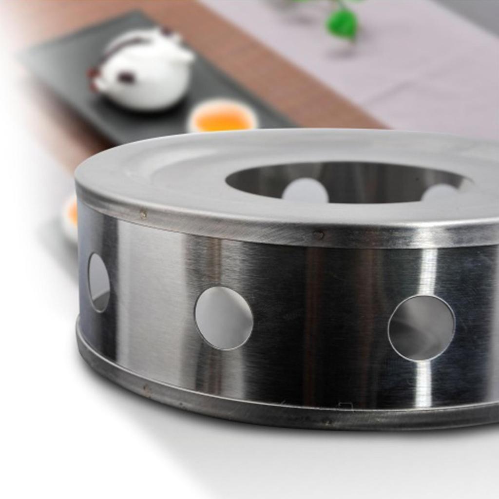 Tea Warmer Hollow Out Portable Modern Heat Resistant Keep Temperature Tea Stove Warmer Base