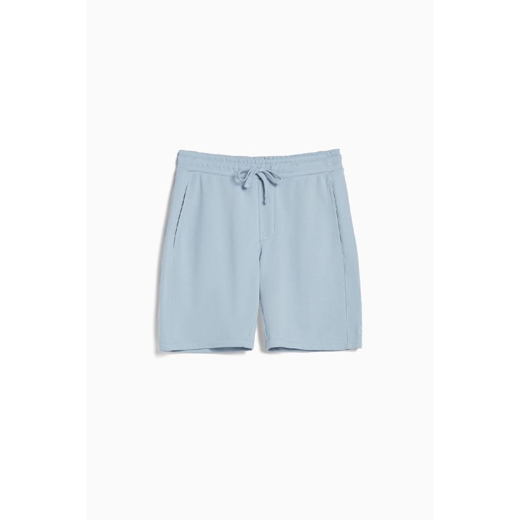 Basic Cotton Bermuda Shorts