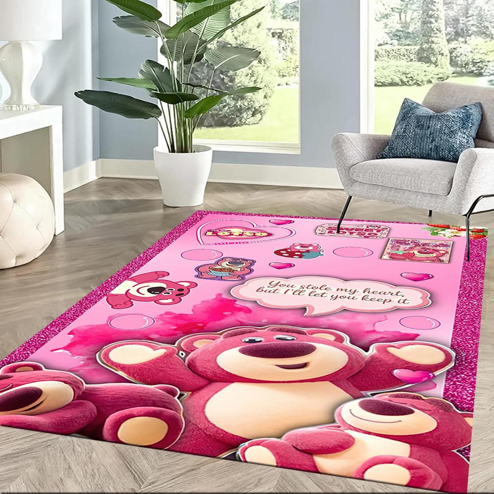 Teddy Bears Seamless Pattern Square rugs are a great choice for living rooms, bedrooms, home décor, and as gifts.