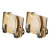 2Pieces Wall Mounted Pot Lid Holders Set Without Drilling Required Convenient for Small Kitchens and Limited Space