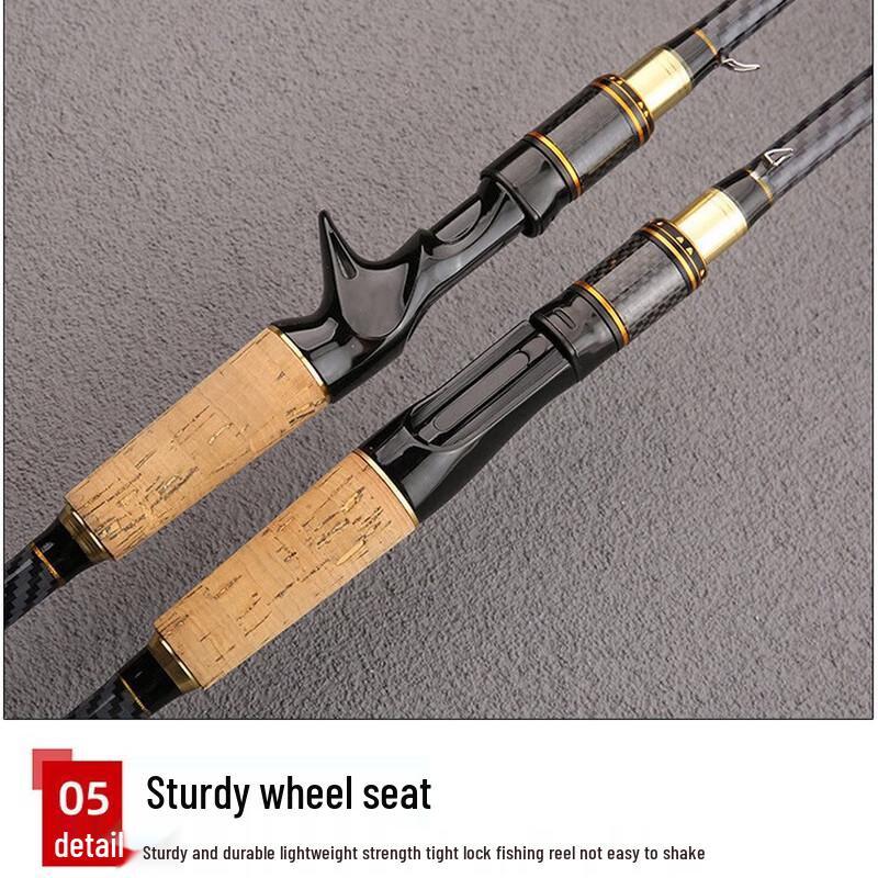 IOSN Carbon M-Action Lure Fishing Rod Kit