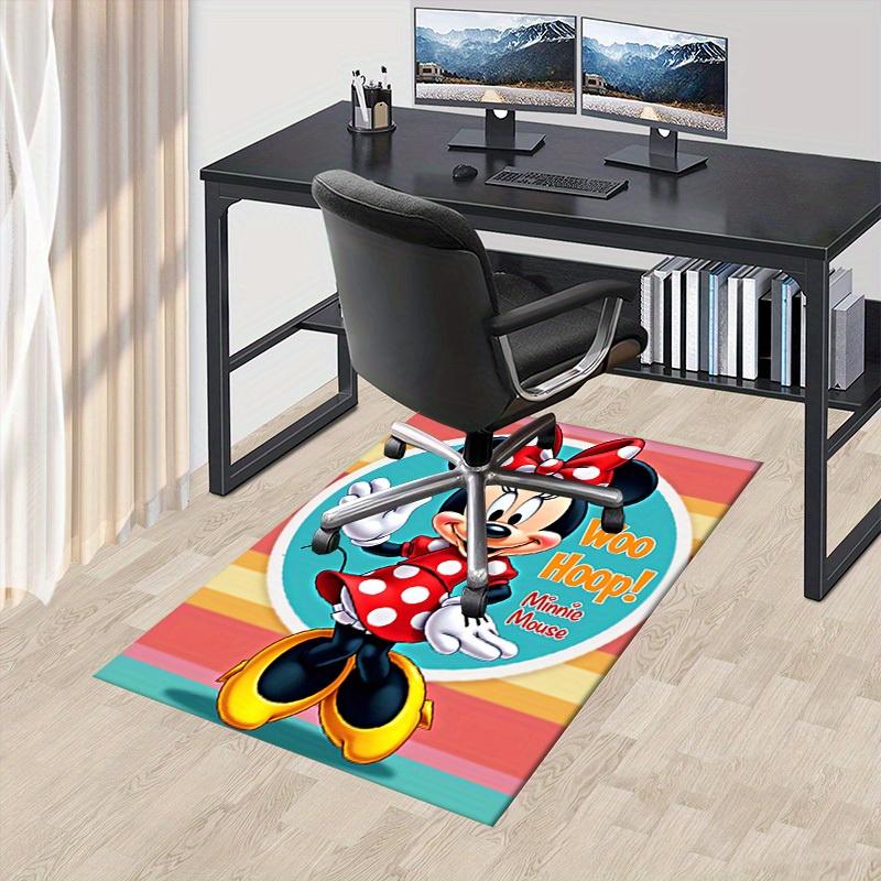 

3D Printed Minnie Mouse,Polka Dots,Cartoon Anti-Slip Rug - Machine Washable Office Rug for Living Room, Bedroom, Office - Multiple Sizes 60cm by 90cm