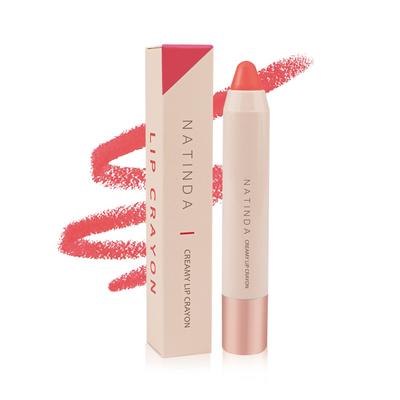 Natinda Creamy Lip Crayon 3g, 05 Luxury Coral, 1 Piece