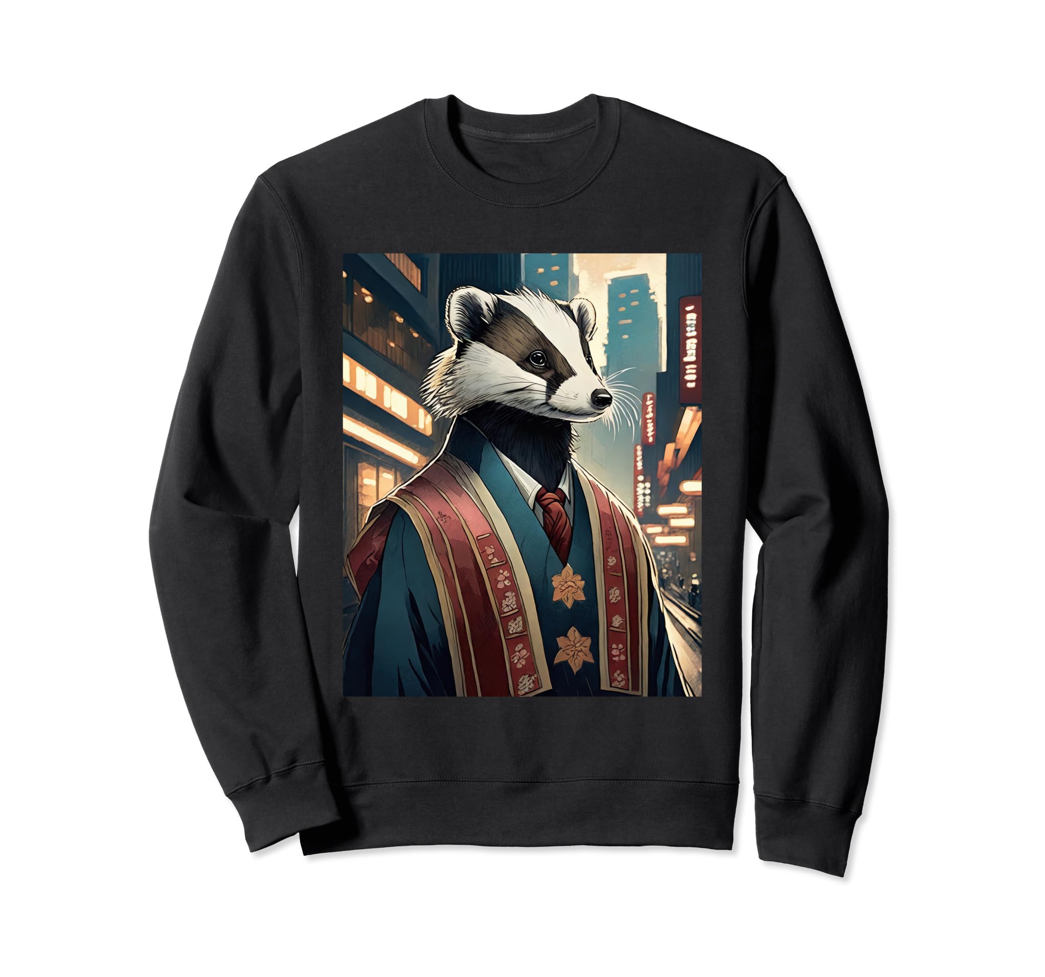

MUJI - Japanese Badger Yokai Japanese Folklore Mythology Sweatshirt