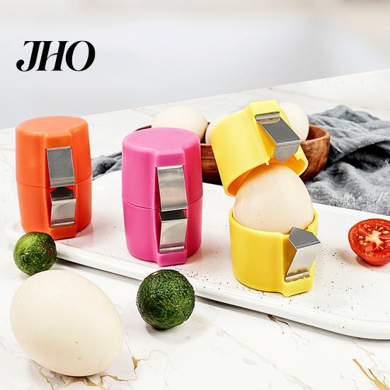 Goose Egg Tool Opener Cracker Separator Handheld Eggshell Breaker Cutter Duck Topper Remover Kitchen Gadget for Chicken Eggs Slicing