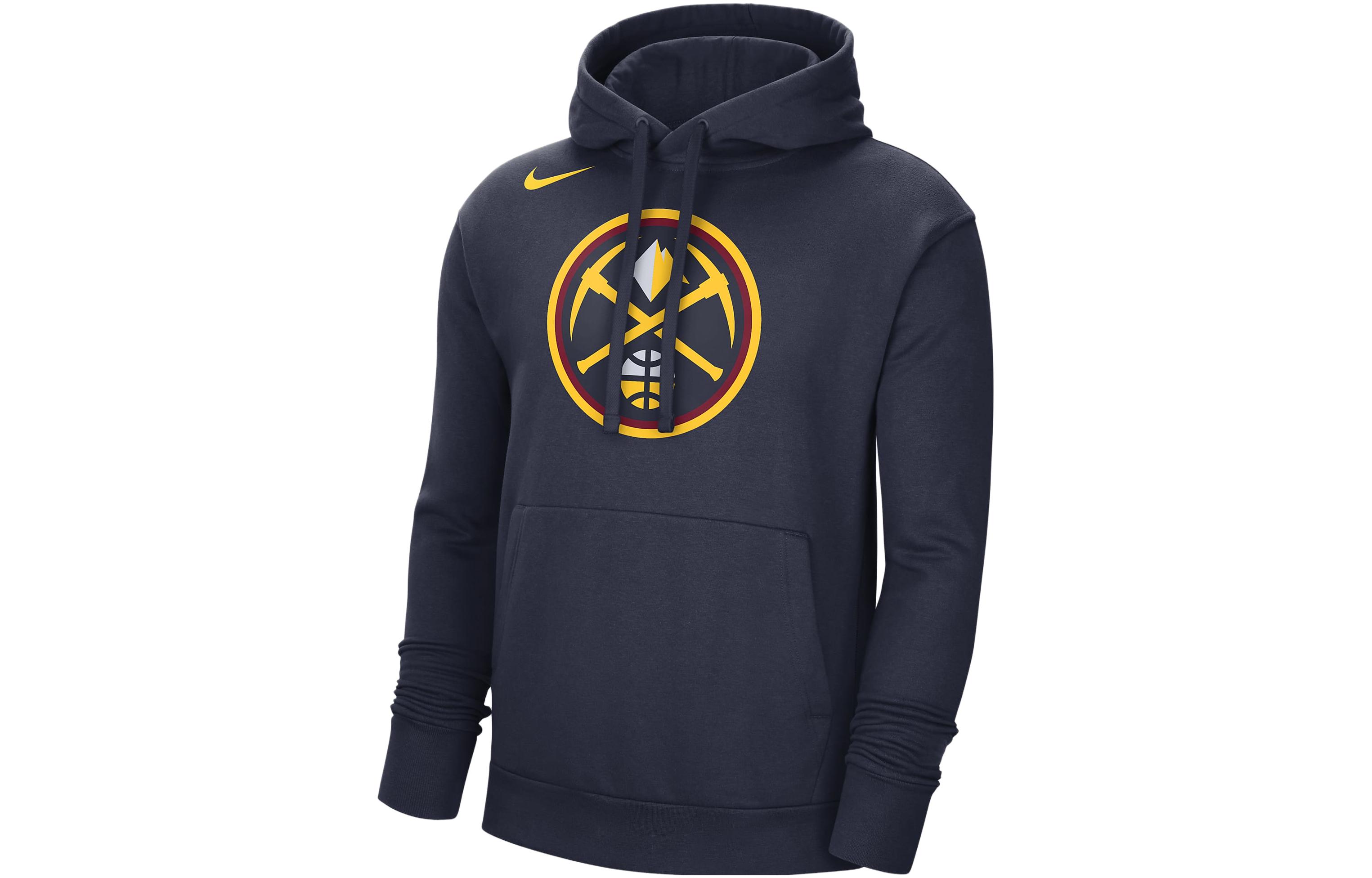Nike Nba Denver Nuggets Fleece Pullover Hoodie DN8628-419 M