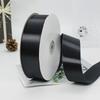 Single Face Ribbons 100% Polyester 20 Solid Color 4 cm Wide Ribbon 100Y for Birthday Decoration