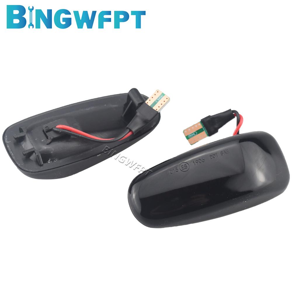 2X Indicator Light Lamp Side Repeater For Benz W210 W208 W638 CLK SLK-Class 2108200921 Car Side Marker Light For Mercedes