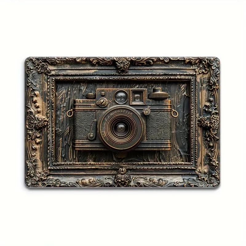 Vintage 3D Classic Car Train Poster Metal Tin Sign Plaque Hotel Cafe Wall Panel Garage Club Man Cave Bar Decoration