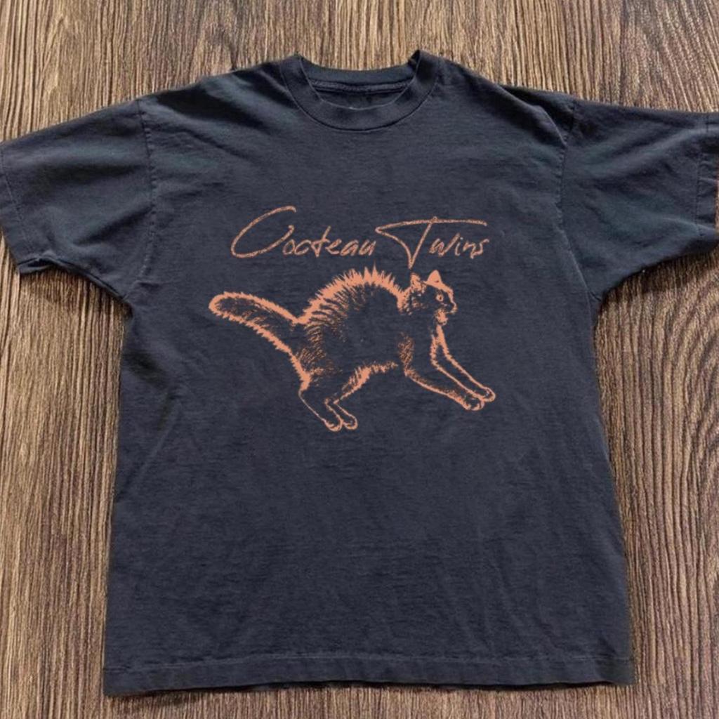 Cocteau Twins Shirt Cocteau Twins Band White Unisex TShirt Unisex Unisex Summer Short Sleeve Crew Neck Cotton Tee Clothing