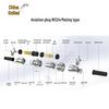 WS24 Series Aviation Threaded Connector - 2 to 19 Pin Options
