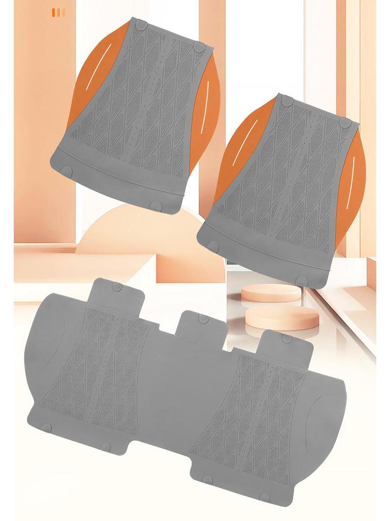 BYD Seal Aviation-Grade Suede Car Seat Cushion Set, 3-Piece Front Seat Cover