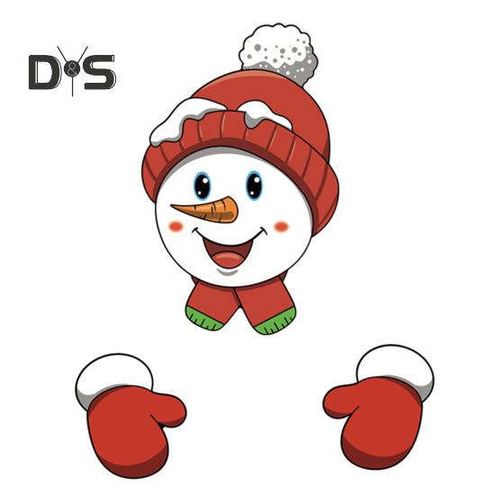 Christmas Decorations Set Santa Claus Elk Snowman Peeking Garden Yard Decorations Outdoor Xmas DIY Garden Fence Sign Ornament for Home Garden Yard